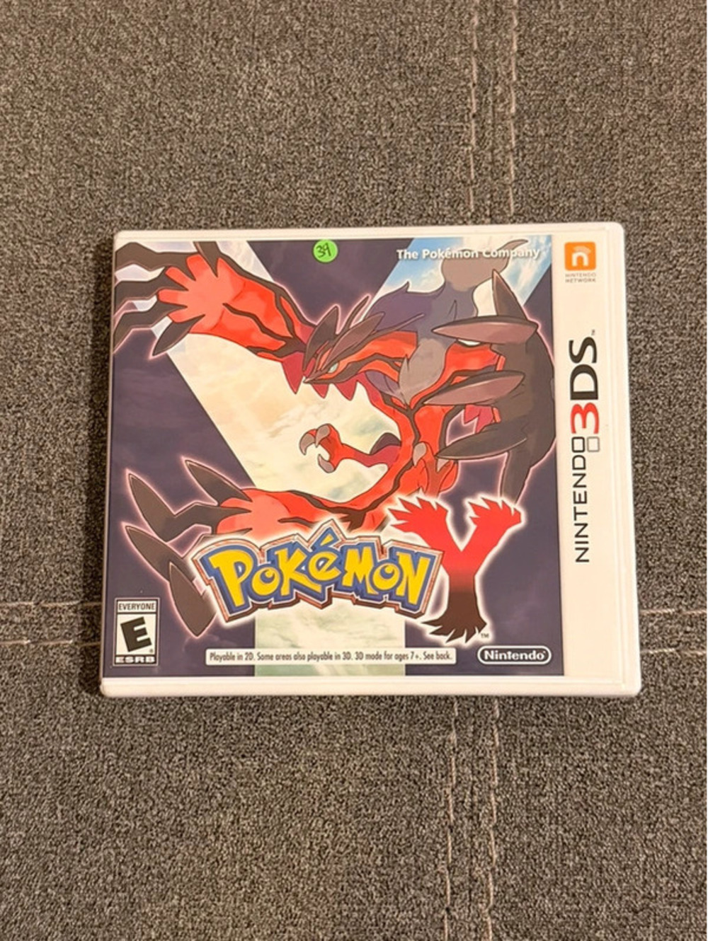 Pokémon Y for Nintendo 3DS